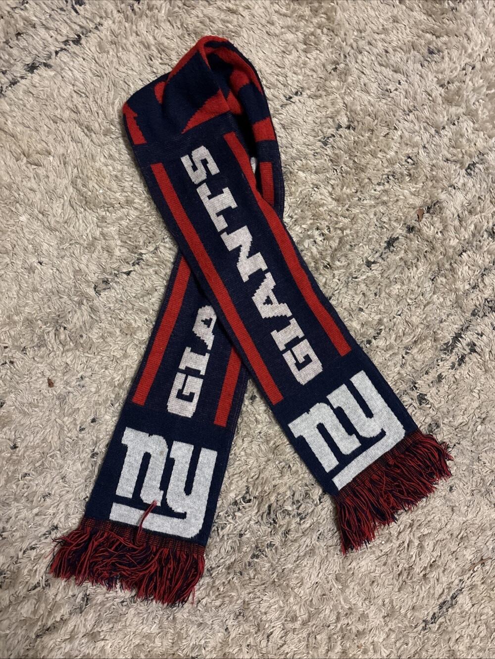 Forever Collectibles NFL Football New York Giants 60" (2) Sided Scarf